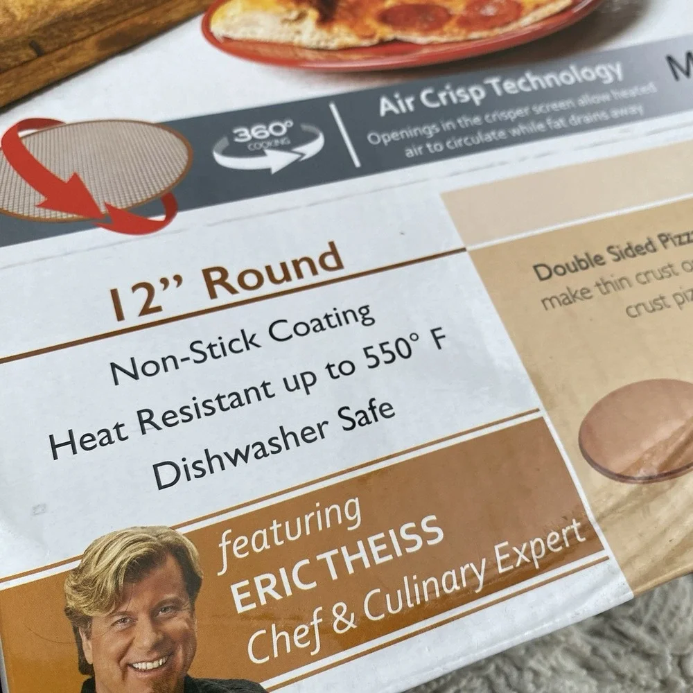 Copper Chef Perfect Pizza & Crisper Pan 12